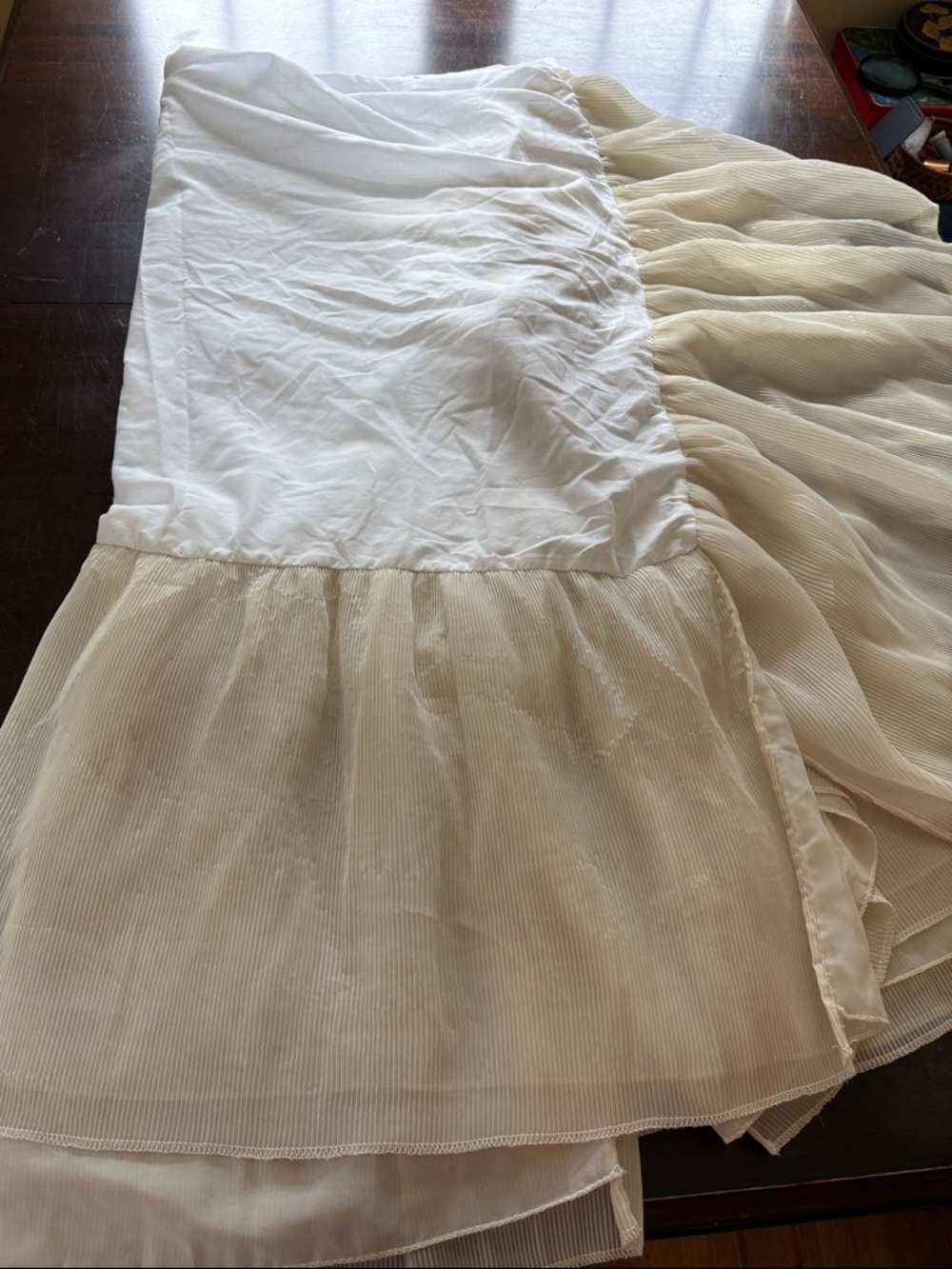 jcpenney Home Collection Queen Ivory Pleated bed Skirt